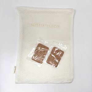 Honeylove Cream Mesh Bag And Tan 3 Hook Bra Strap Extenders